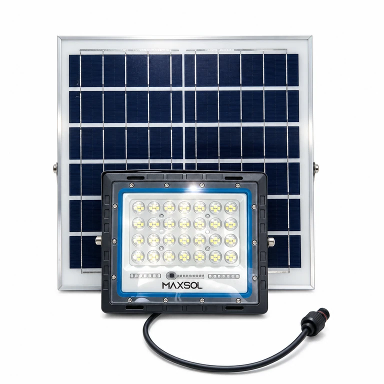 Professionele LED-schijnwerper op zonne-energie, 15W IP66
