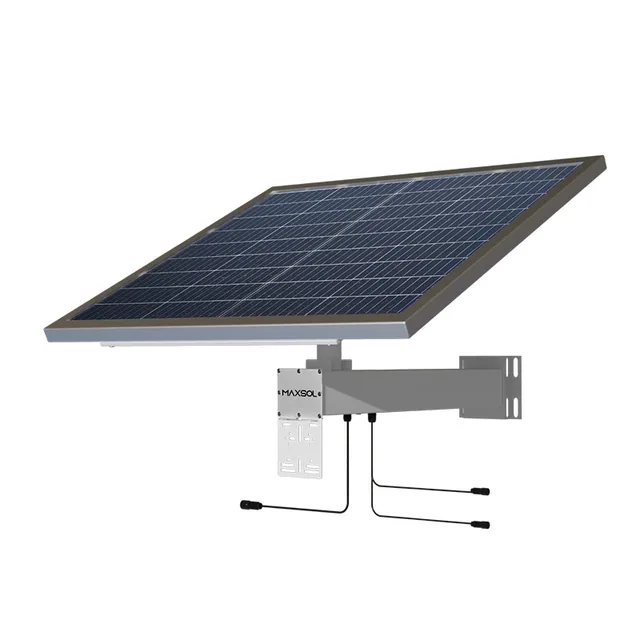 Zonnevoedingssysteem voor CCTV, 120W / 60Ah LiFePO4