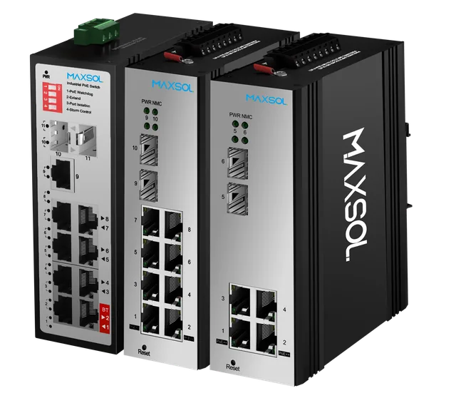 Industriële PoE-switch